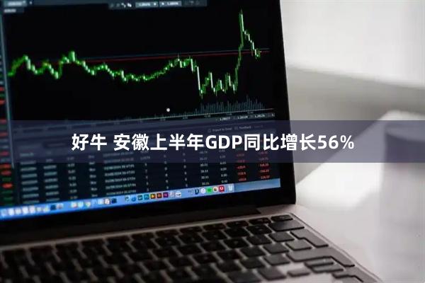 好牛 安徽上半年GDP同比增长56%
